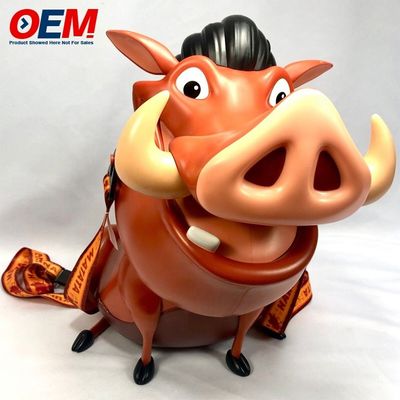 Custom Toy Parks Animal Kingdom 25ste verjaardag Leeuw Koning Pumba Popcorn Bucket