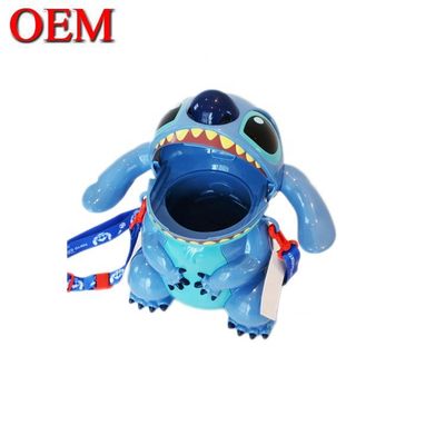 Custom Plastic Popcorn Bucket met deksel Promotion Bucket Plastic 3D Popcorn Bucket