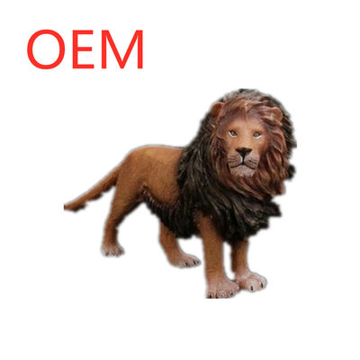 OEM 3D Cartoon Plastic Figures Actie Dieren Speelgoed Met Leeuw