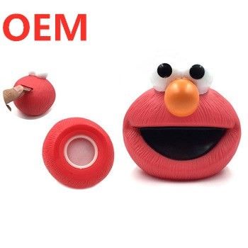 OEM Plastic Craft Sesamstraat Cartoon Piggy Bank Anime Money Pot Figuur
