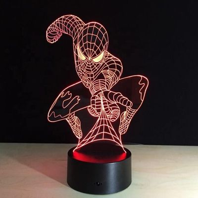 Gepersonaliseerde filmfiguur 3D-figuur gemaakt model speelgoed Led nachtlicht speelgoed fabrikant