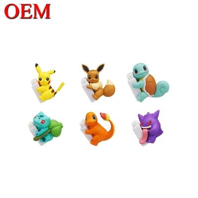 Fabrikant Custom Mini Figure USB Data Line Charging Cable Protector Capsule Toy