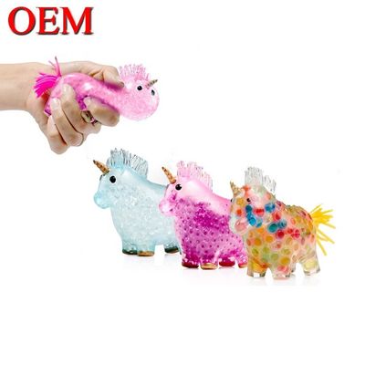 OEM Squishy Stress Balls Toy OEM Kleurveranderende Gel Stress Ball Made TPR Silicone Toy For Kids
