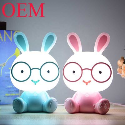 Custom LED nachtlichten Lampen Baby speelgoed Custom Cartoon Animal Night Light
