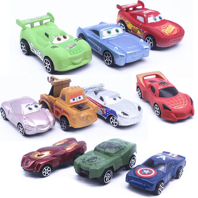 Aangepaste fabrikant Cartoon Pixar Cars Racing Series Jackson Storm Cruz Smokey 1:43 Diecast Metal Alloy Vehicle Toys Boy Kid Gif