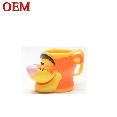 Persoonlijke Hoogte Kwaliteit Eco-vriendelijke 3d Figuur Cup IJs schattig Cartoon Toy Cream Mug