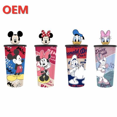 OEM aangepaste stro beker Cartoon Drink Cup FAMA Factory