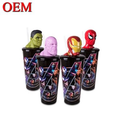 Custom Your Own Plastic Cup 3D Mugs Custom PVC speelgoed figuur Cup