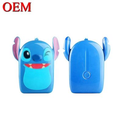 Gepersonaliseerde 3D cartoon mobiele telefoon powerbank draagbare oplader powerbank oplader bank