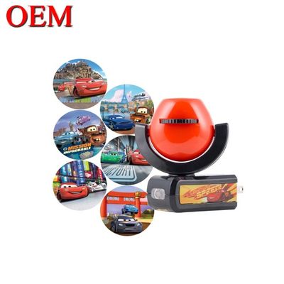 Op maat gemaakte schattige projectables Cartoon Toy LED nachtlicht met projector