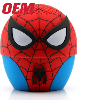 Gepersonaliseerde Spider-man Bluetooth-luidspreker Mini Bluetooth-luidspreker Oplaadbaar Plastic Toy Maker