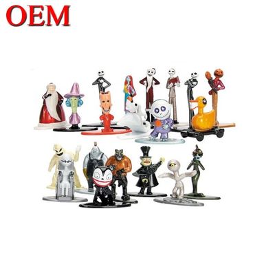 Custom Christmas Cake Topper Toys Set OEM Verjaardagsfeest Cupcakes Figurines Bobble Heads Toys Doll Set