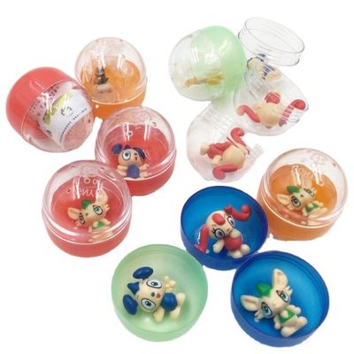 Op maat gemaakte capsule speelgoed bulk plastic speelgoed capsule kleine oem fabriek maken pvc speelgoed