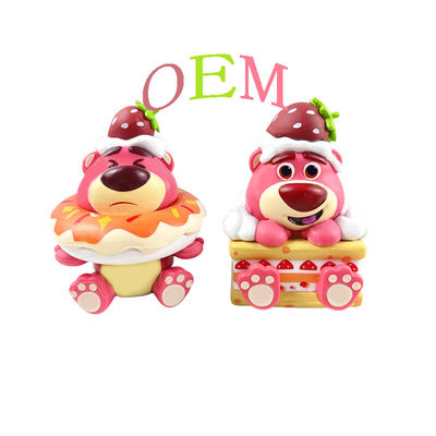 Op maat gemaakt Plastic Silicone Toys OEM 3D Soft Squishy figuur karakter Toys Fabriek speelgoed fabrikanten