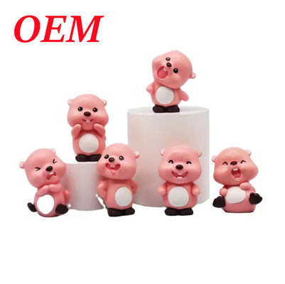 Blind Box Head Tilt schattig Roze Rubyn Plastic Toys