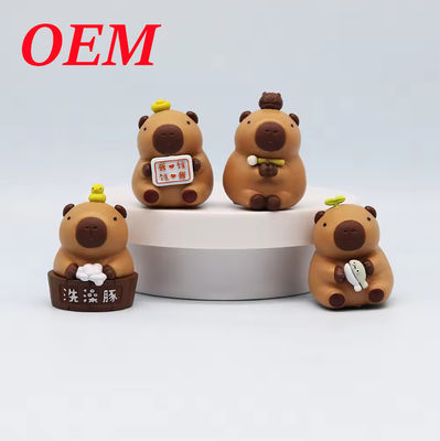 Blind box Capybara decompressie bad dolfijn touch vis auto decoratie
