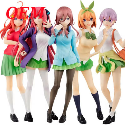 Gepersonaliseerde PVC Figuur Anime Actie Figuren voor Home Decor Art Toy Injectie Proces