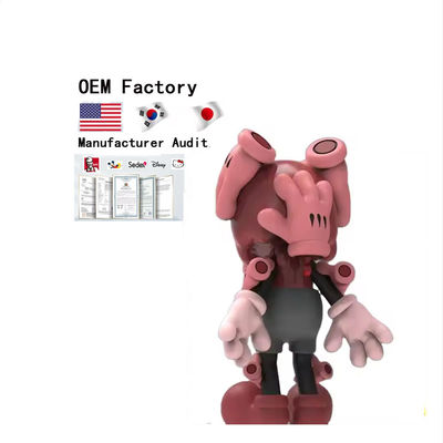 Gemaakt van zacht PVC OEM Art Vinyl Figuur Custom Designer Toy Figuur