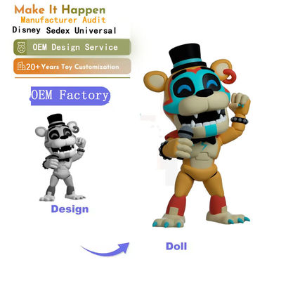 OEM PVC Figuurtjes Custom Art Vinyl Toy OEM Cartoon Action Figuurtje Vinyl Miniatuur Figuurtje