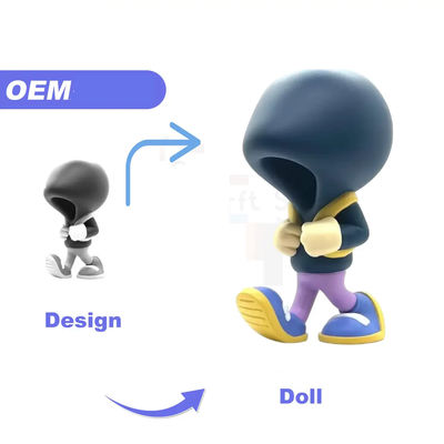 OEM Custom 3D Geprinte Actiefiguren Vinyl PVC Speelgoed Kunst Figuur Aanpasbaar Ontwerp
