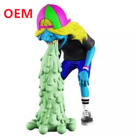Op maat gemaakte kunstfiguur Op maat gemaakt vinyl hars OEM poly pvc plastic speelgoed Actiefiguur